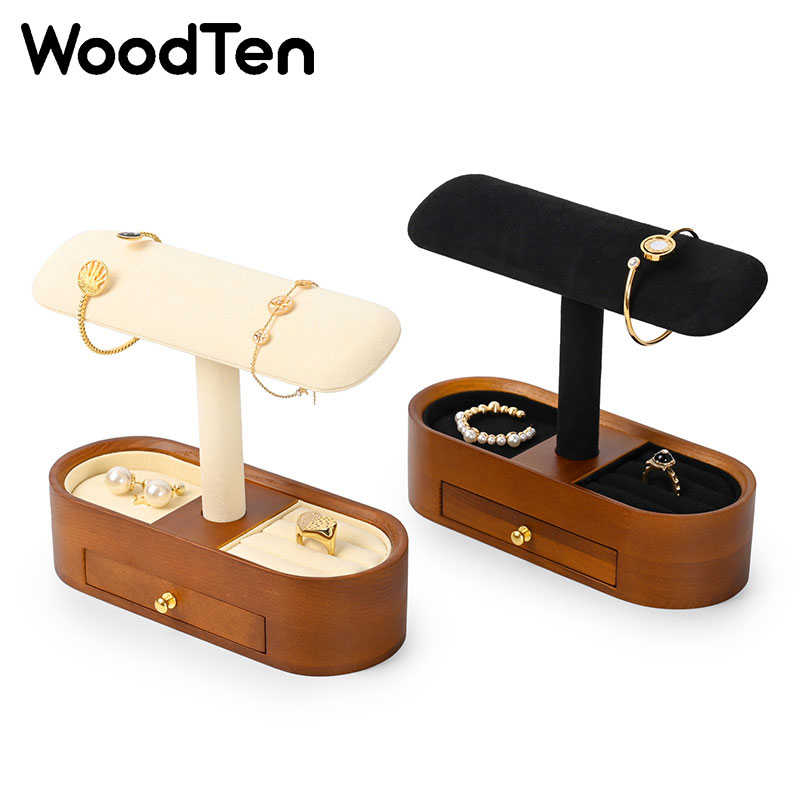 Watches Jewelry Holder - Drewniany stojak na zegarki WoodTen z