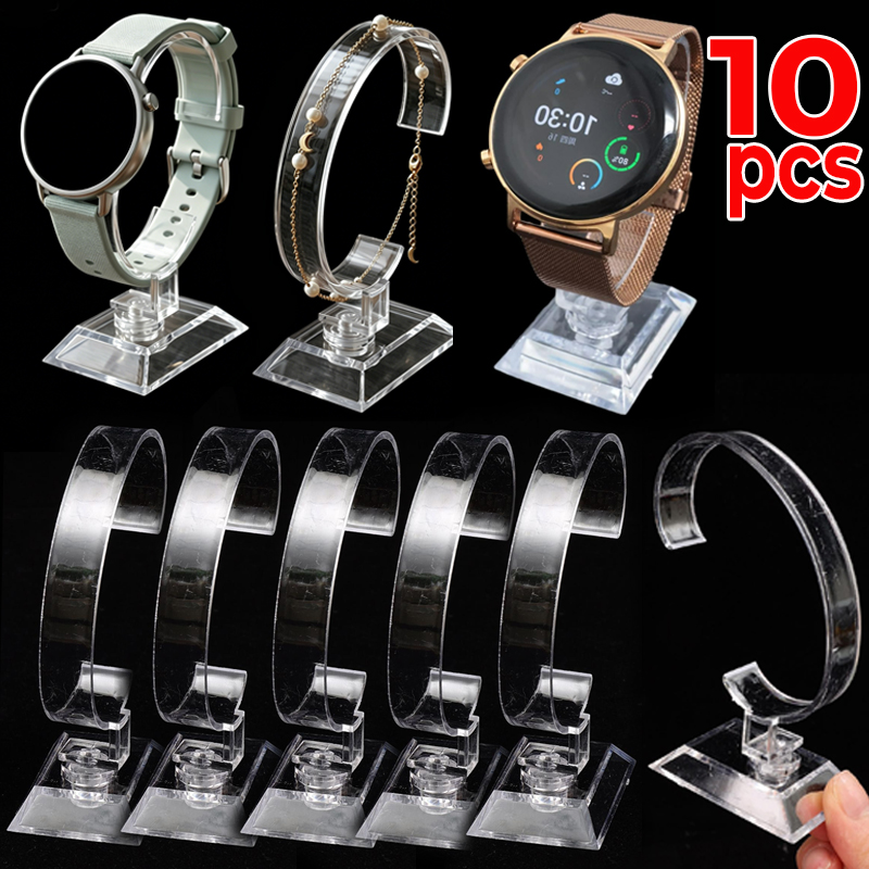 Watches Jewelry Holder - Przezroczysty stojak na zegarki, akrylowy uchwyt