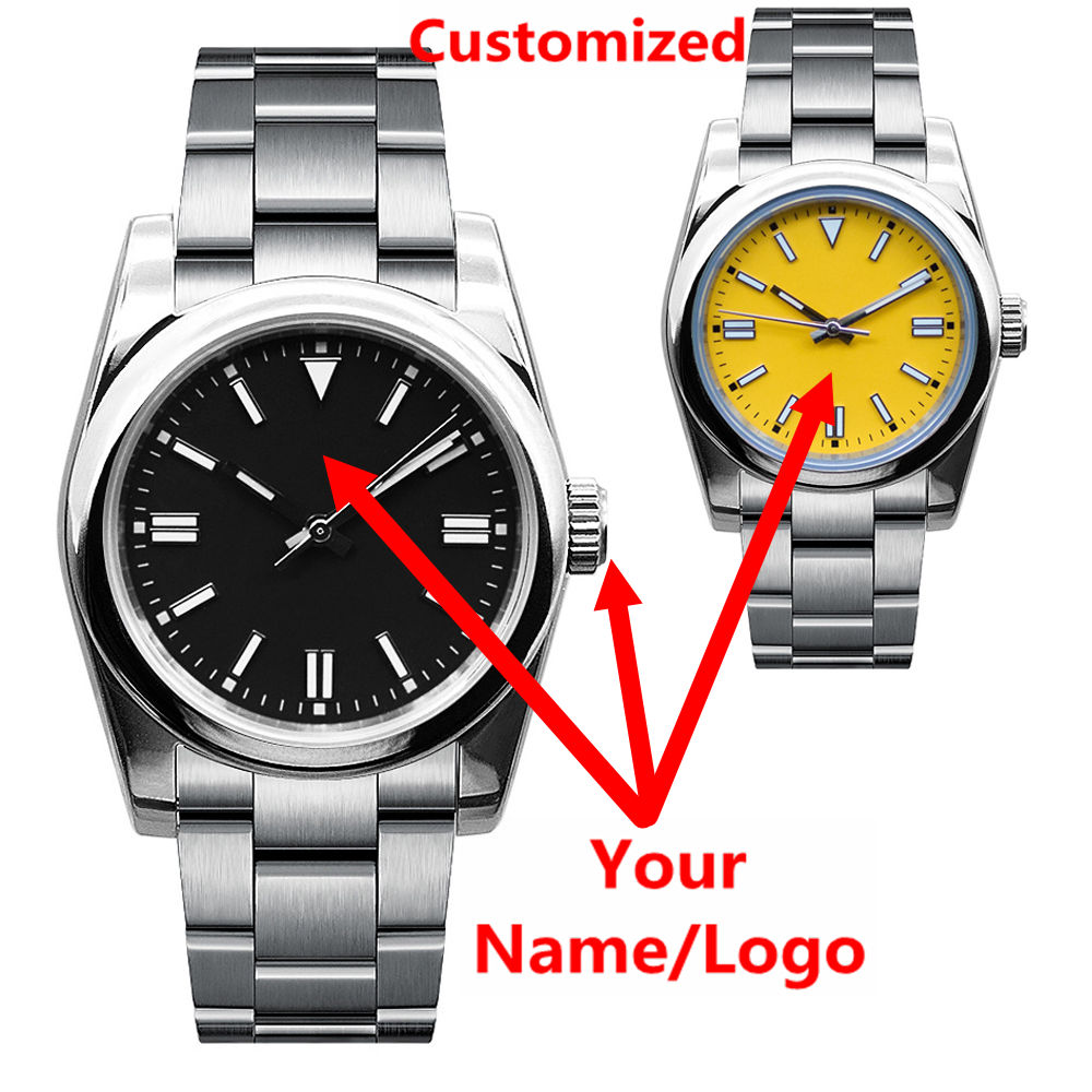 Jewelry For Watches - Zegarek męski z własnym logo, szafirowe