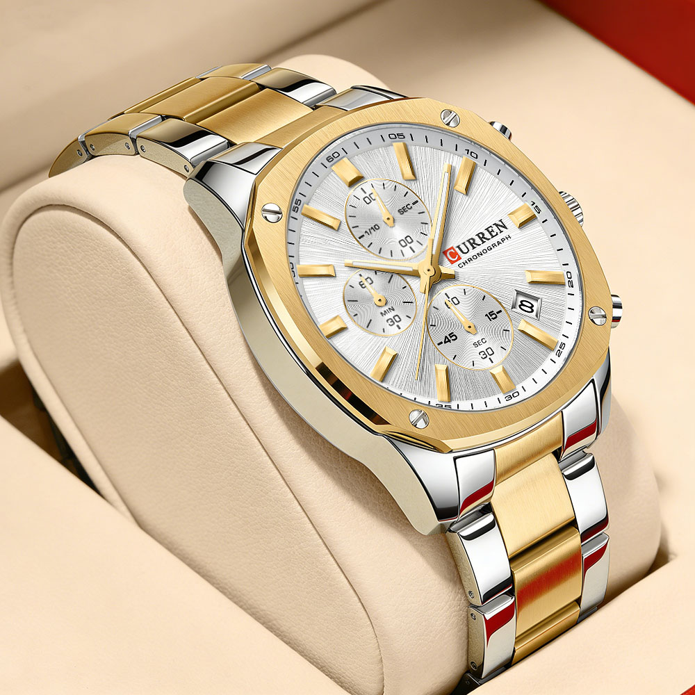 Jewelry For Watches - CURREN Nowoczesny męski zegarek sportowy 42