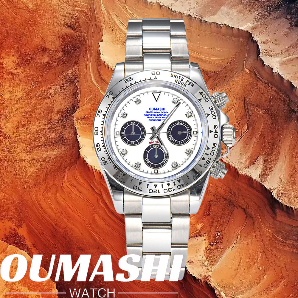 Jewelry For Watches - Luksusowe zegarki VK63 ze szkłem szafirowym,