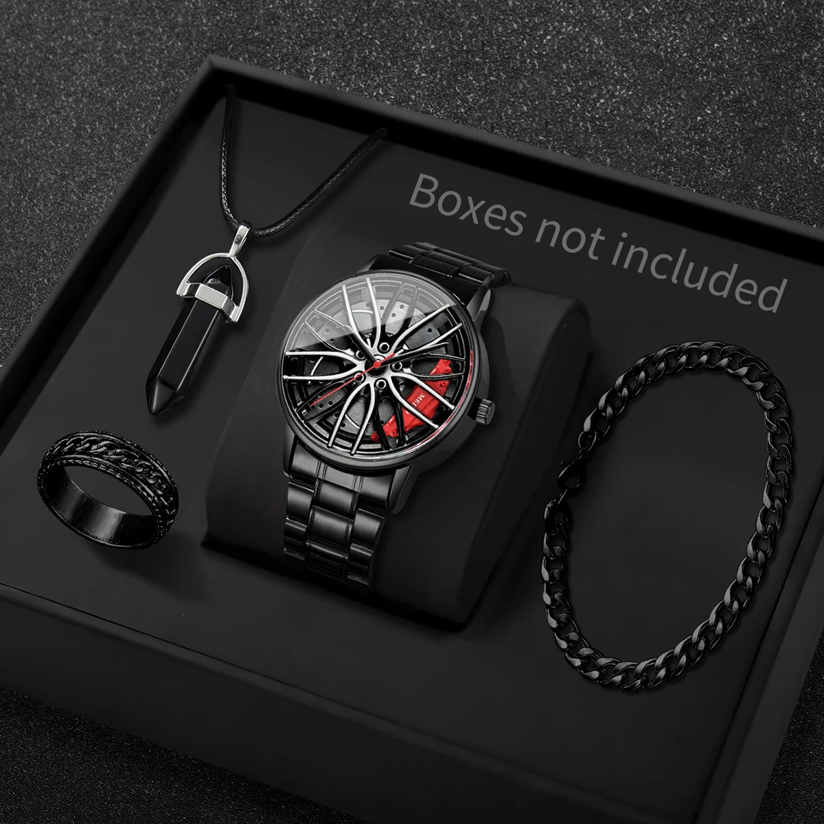 4 SZT./Zestaw Modne Zegarki Mę – Mystery Jewelry Jar Watches recenzja i cena