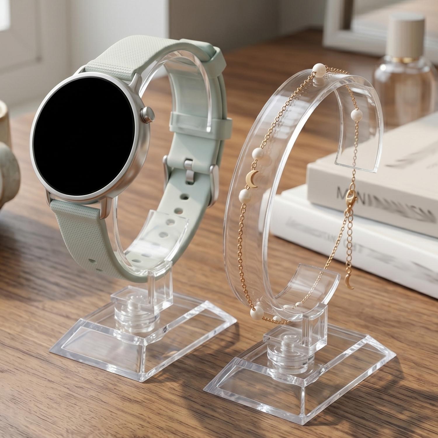 Przezroczysty stojak na zegark – Watches Jewelry Holder recenzja i cena