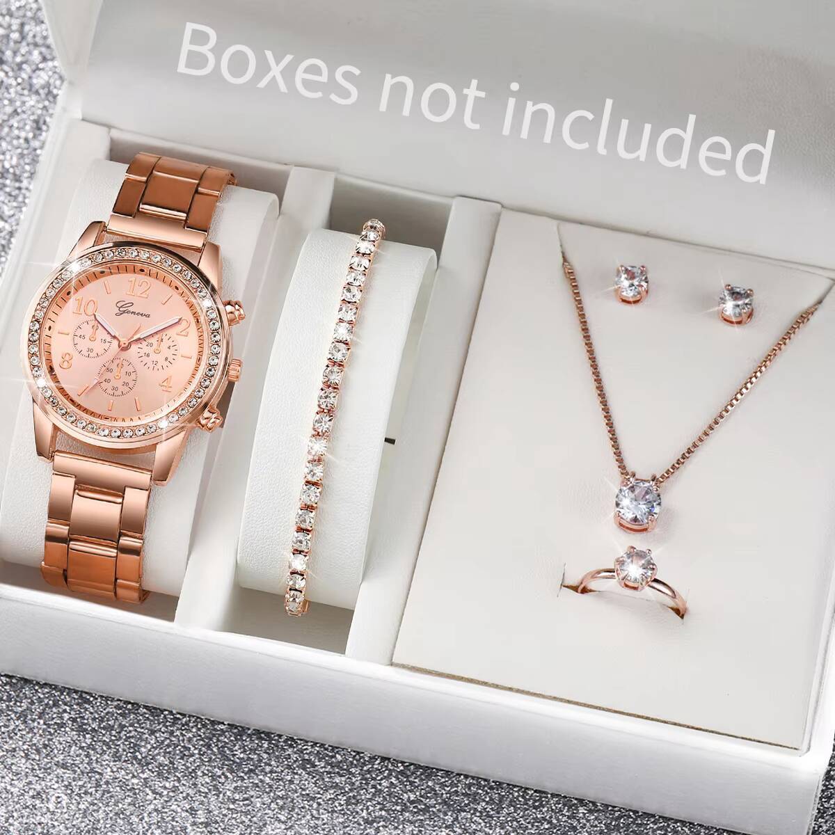 6 sztuk/zestaw Modne damskie z – Mystery Jewelry Jar Watches recenzja i cena