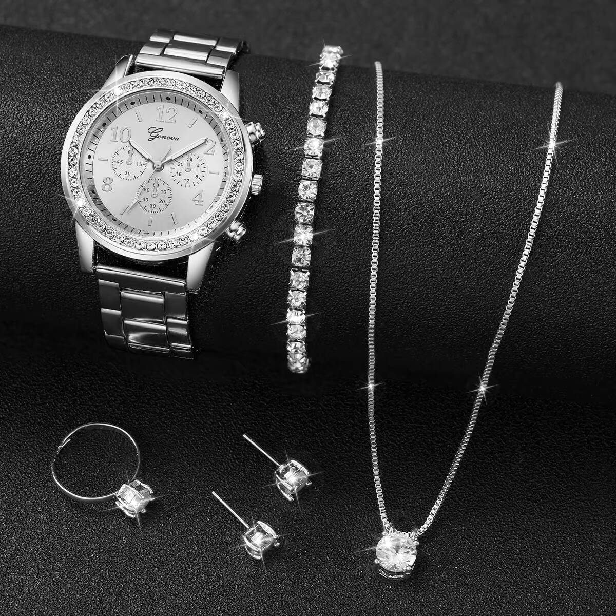 6 sztuk/zestaw Modne damskie z – Mystery Jewelry Jar Watches recenzja i cena
