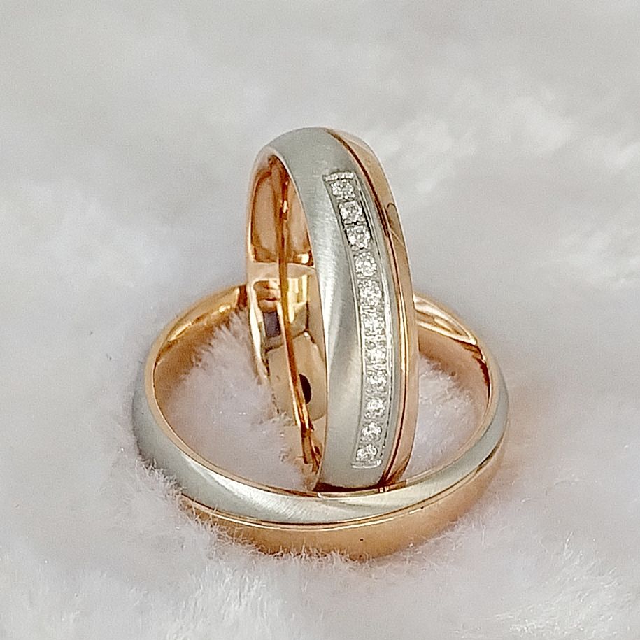 Ręcznie Robione Pierścionki Śl – Couple Ring Set recenzja i cena