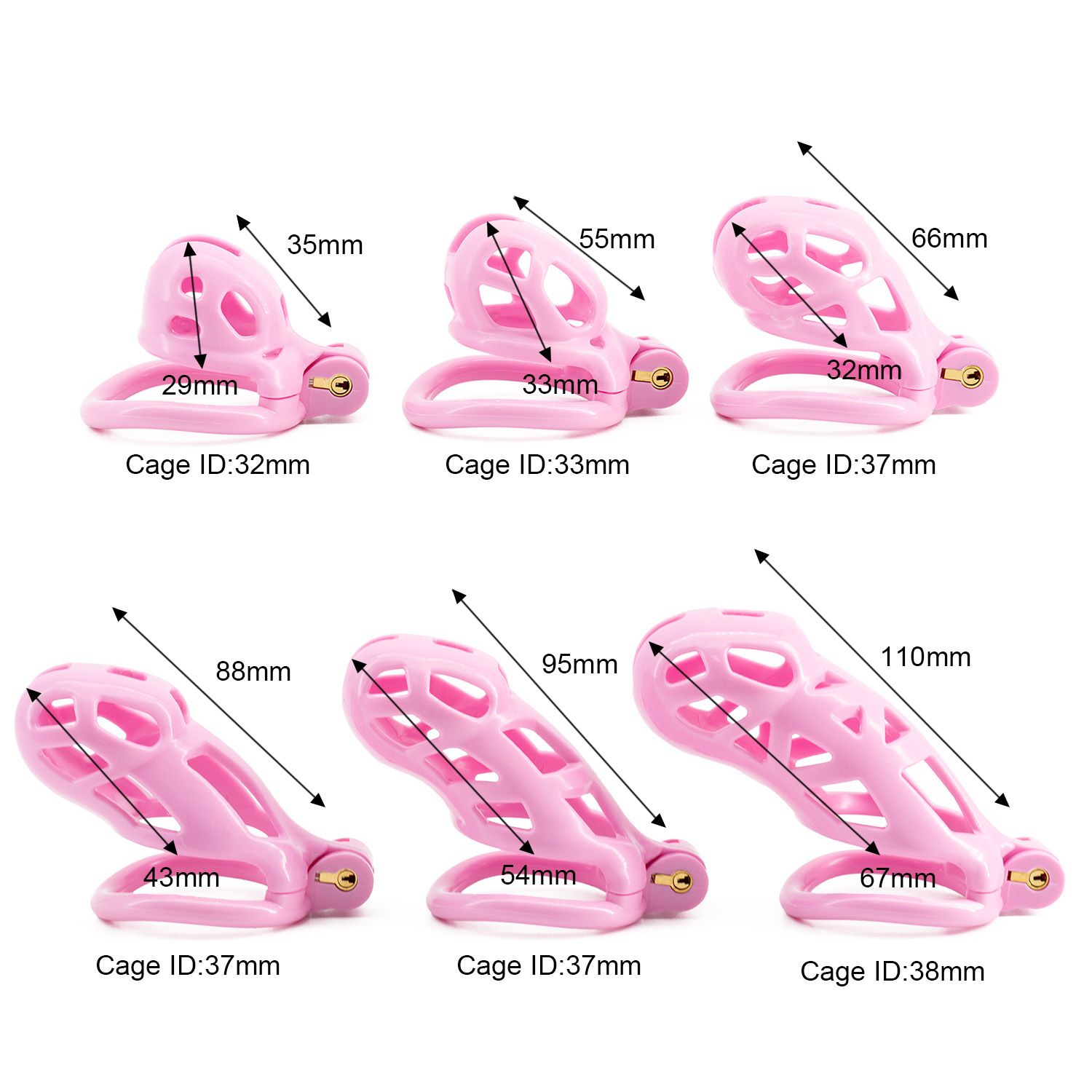 6 rozmiarów CB Nylonowa klatka – Couple Ring Set recenzja i cena