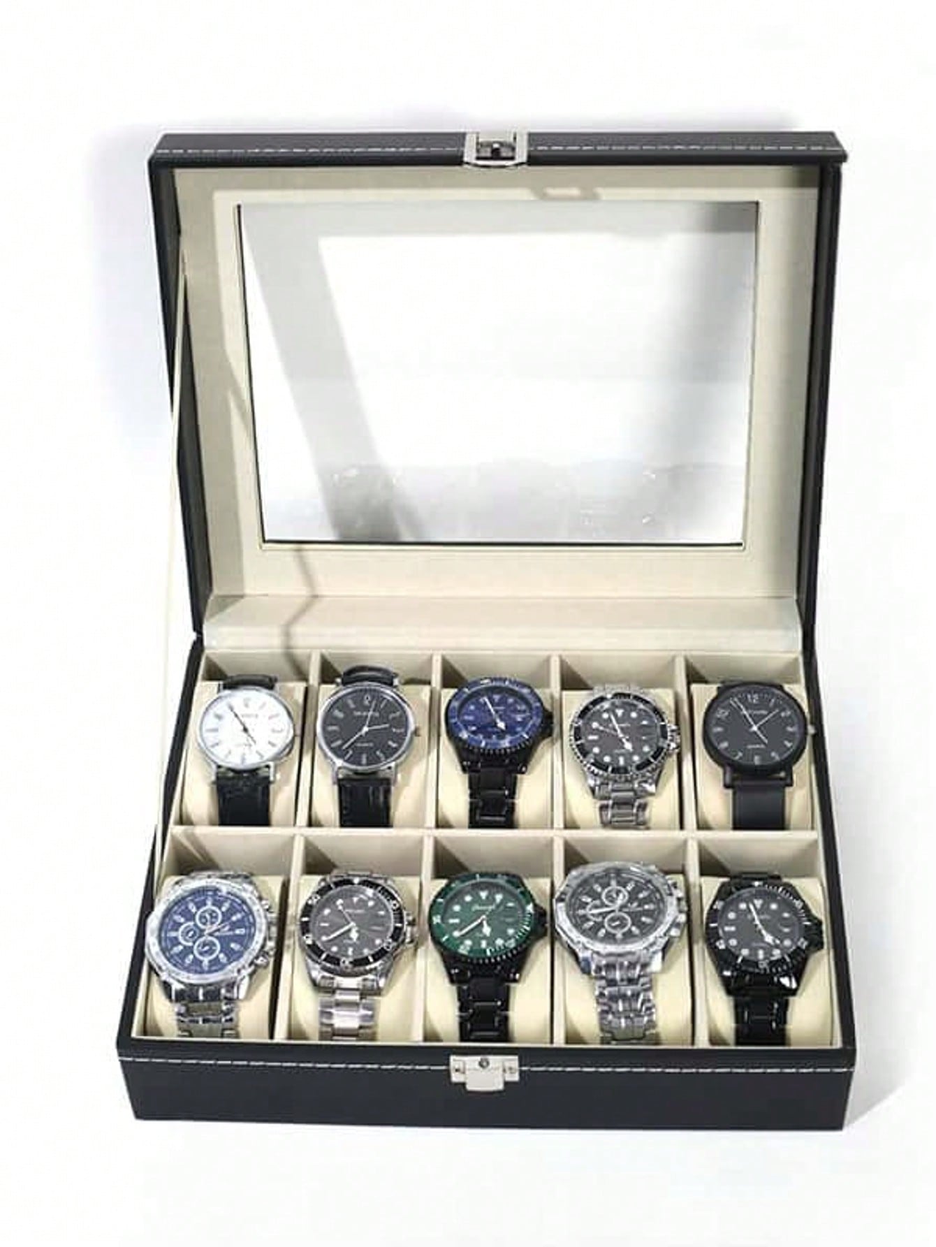 Skórzane pudełko na zegarki z  – Mystery Jewelry Jar Watches recenzja i cena