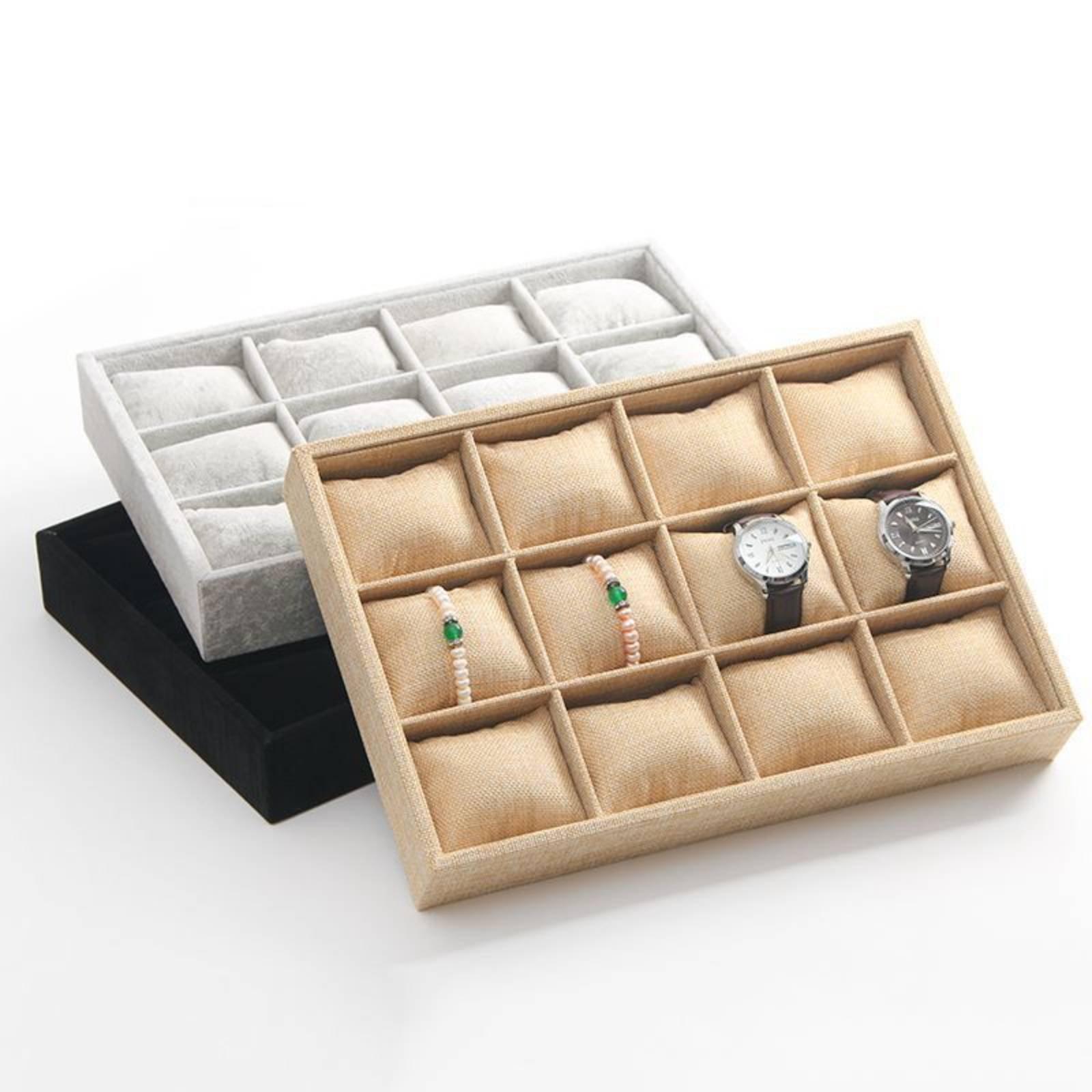 Materiałowy stojak na biżuteri – Watches Jewelry Holder recenzja i cena