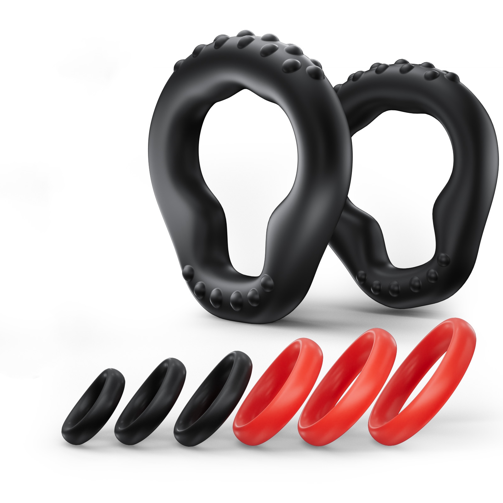 KUSHOR 8 szt. Silikonowe pierś – Couple Ring Set recenzja i cena