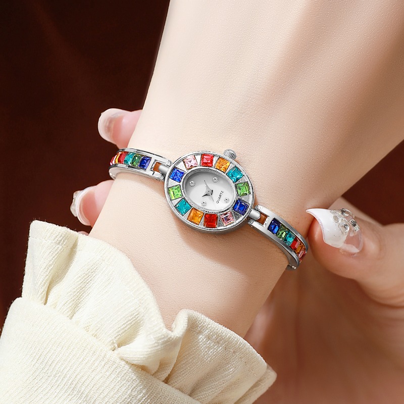 2 szt. Elegancki, kolorowy zes – Jewelry Box Watches Bracelets recenzja i cena