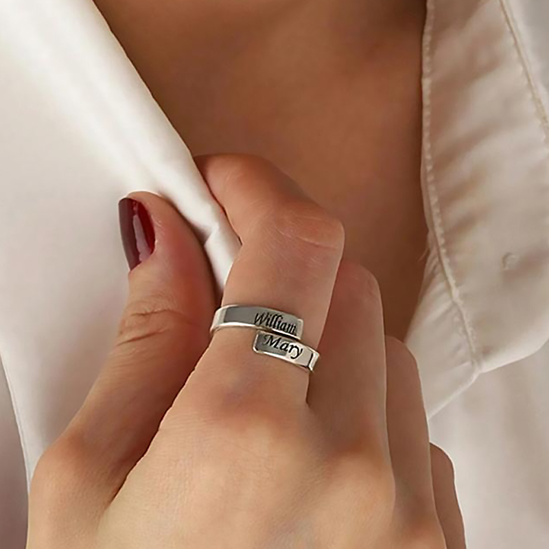 Pierścionek randkowy ze stali  – Couple Ring Set recenzja i cena