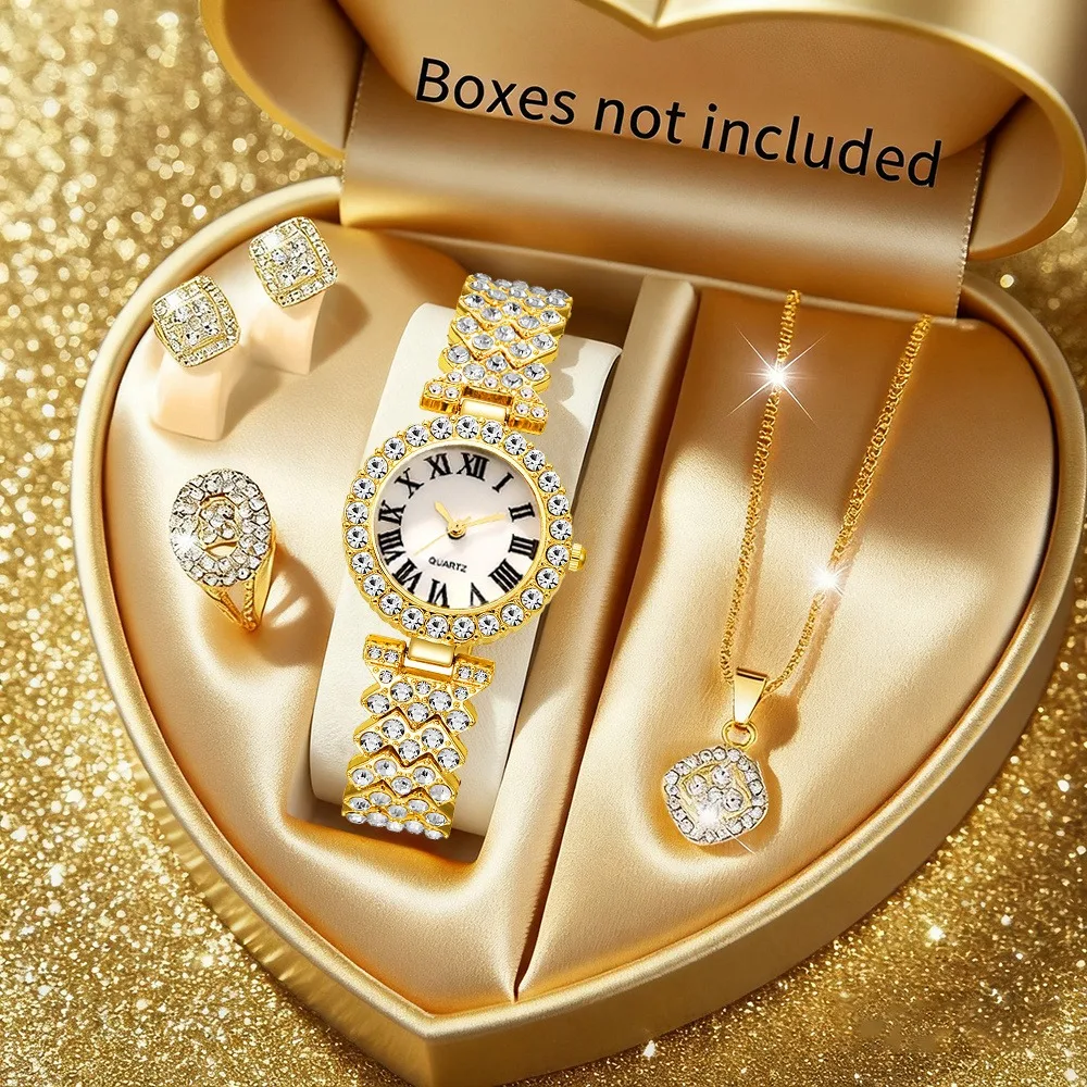 2026 5 szt. Eleganckie damskie – Jewelry Box Watches Bracelets recenzja i cena